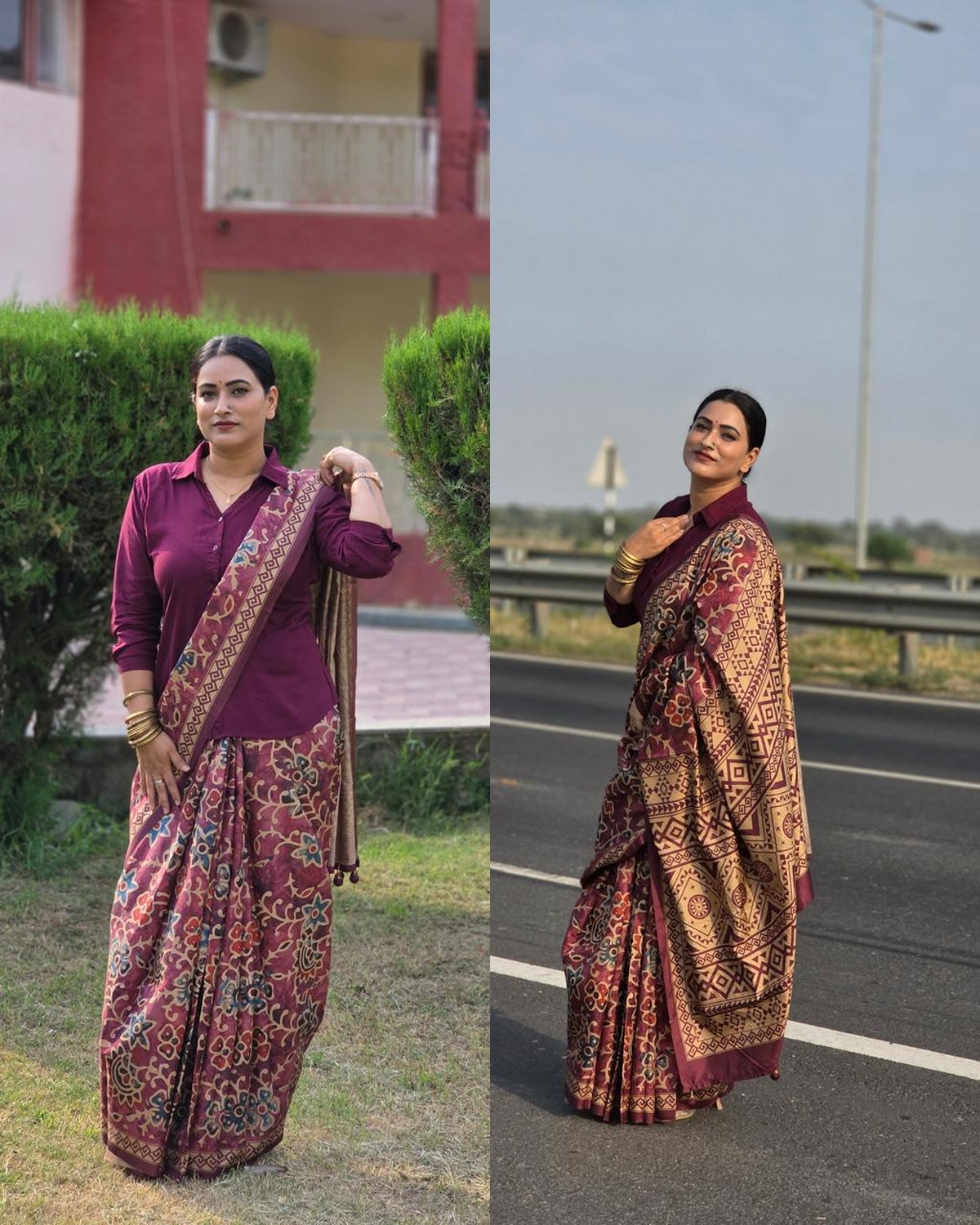 Ajrakh Modal Silk
