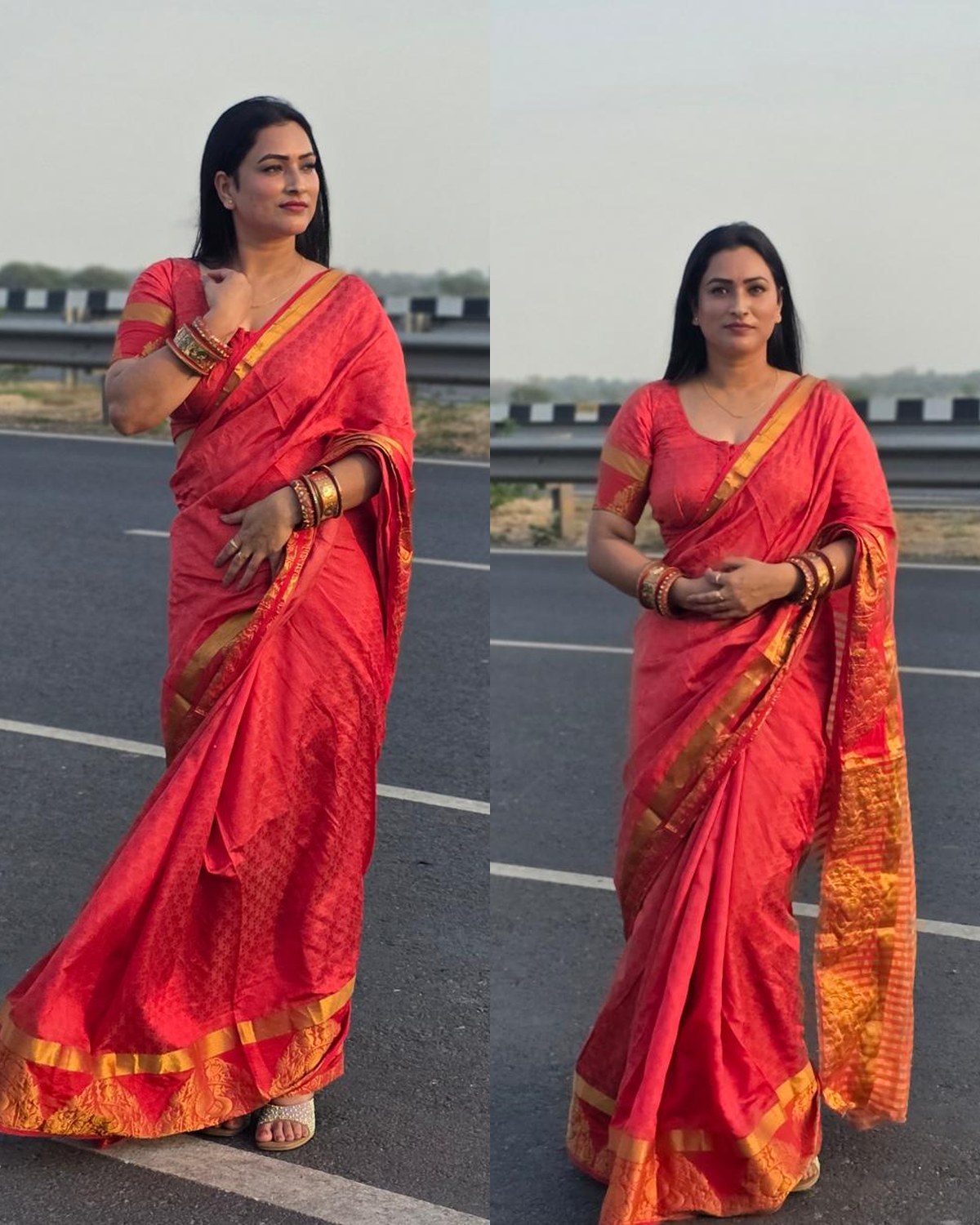 Ruby Red Silk