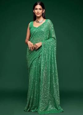 Sequins Georgette