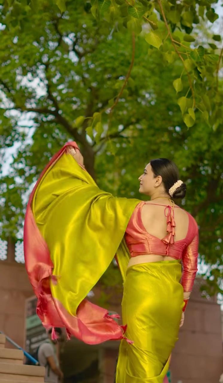 Mysore Silk Two-Tone